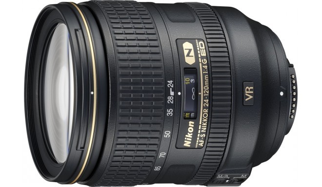 Nikon AF-S Nikkor 24-120mm f/4.0G ED VR objektīvs