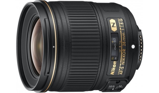 Nikon AF-S Nikkor 28мм f/1.8G объектив