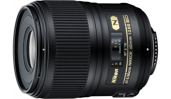 Nikon AF-S Micro-Nikkor 60mm f/2.8G ED objektiiv