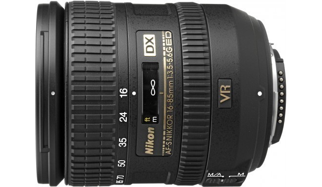 Nikon AF-S DX Nikkor 16-85mm f/3.5-5.6G VR objektiiv