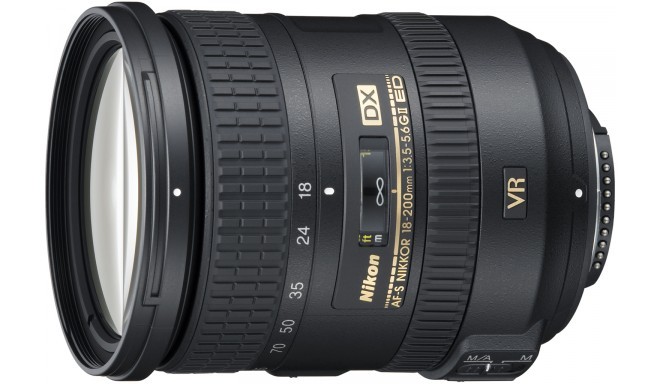 Nikon AF-S DX Nikkor 18-200mm f/3.5-5.6G ED VR II objektiiv