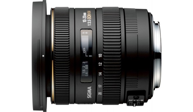 Sigma 10-20mm f/3.5 EX DC HSM lens for Canon