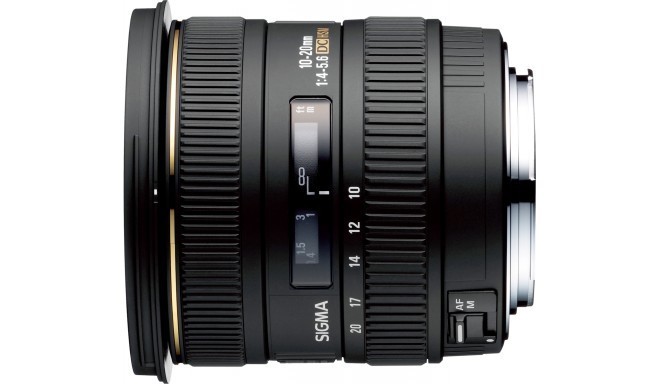 Sigma AF 10-20mm f/4.0-5.6 EX DC lens for Pentax
