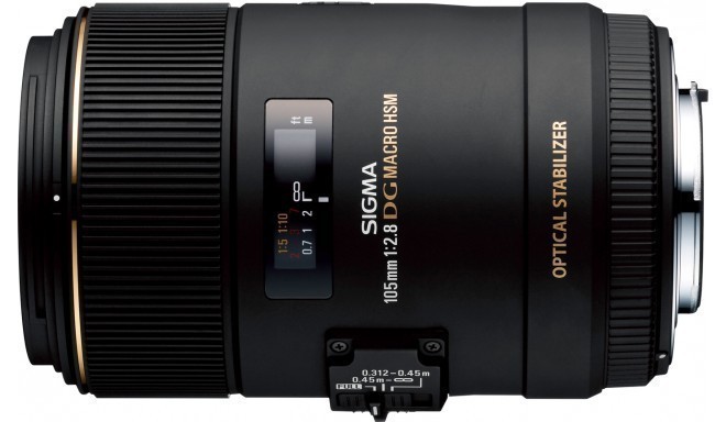 Sigma 105мм f/2.8 EX DG OS HSM Macro объектив для Canon