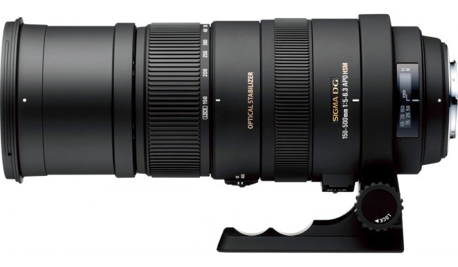 Sigma AF 150-500mm f/5-6.3 DG OS HSM lens for Nikon
