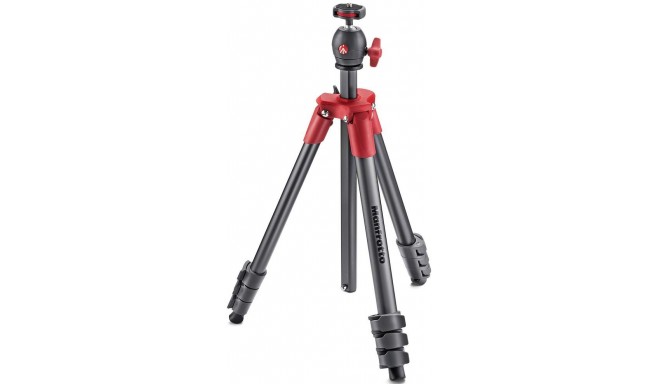 Manfrotto tripod MKCOMPACTLT-RD, red (no package)