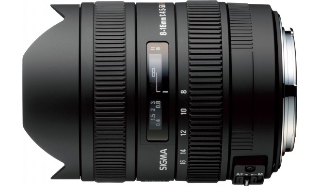 Sigma 8-16mm f/4.5-5.6 DC HSM objektiiv Pentaxile