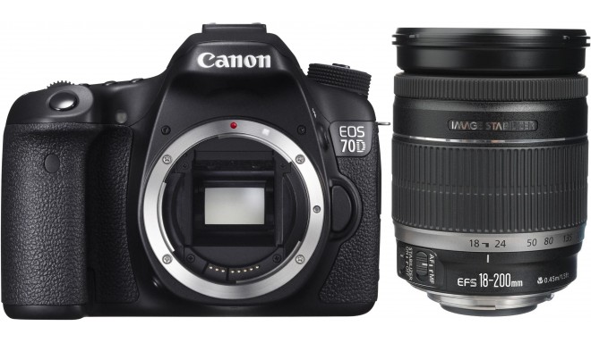 Canon EOS 70D + 18-200mm IS Kit