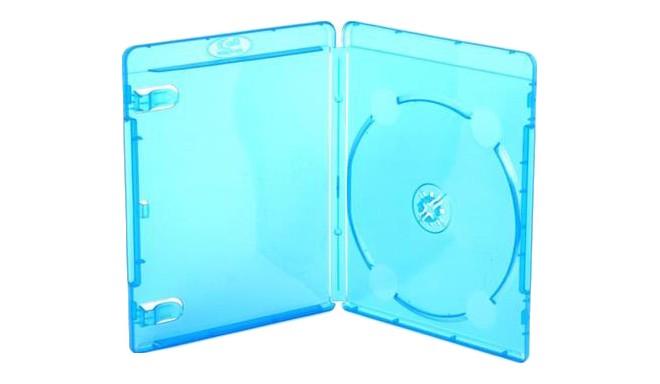 Amaray Blu-Ray kastīte 14mm, gaiši zila