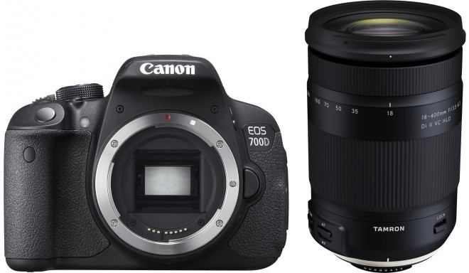 Canon EOS 700D + Tamron 18-400mm