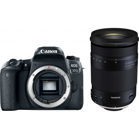 Canon EOS 77D + Tamron 18-400 мм