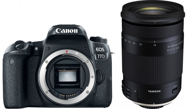 Canon EOS 77D + Tamron 18-400mm
