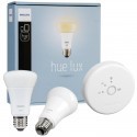Philips Hue Lux LED Lampe E27 Starter Set incl. Bridge 1.0