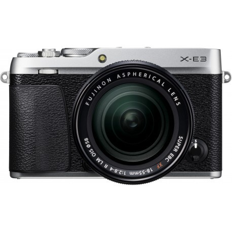 Fujifilm X-E3 + 18-55 мм Kit, серебряный