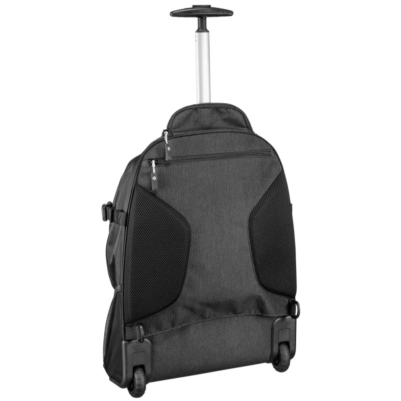 Samsonite rewind laptop store backpack wheels 55 black