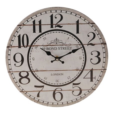 Vintage Coconut wall clock Antique