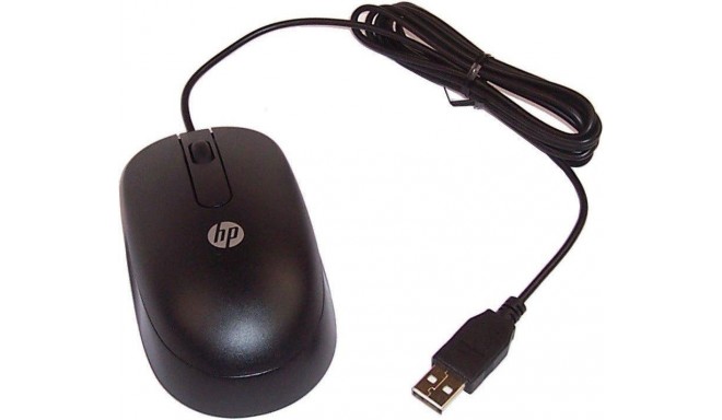 HP Black USB Optical Scroll Mouse (QY777A)