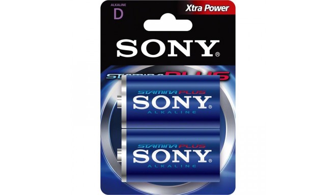 2 x D patareid Sony Stamina Plus