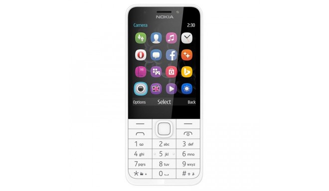 Mob.telefon Nokia 230 Dual SIM, hõbedane