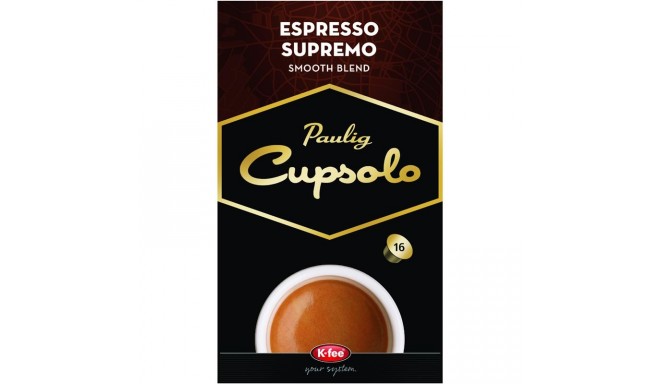 Kohvikapslid Cupsolo Espresso Supremo, Paulig