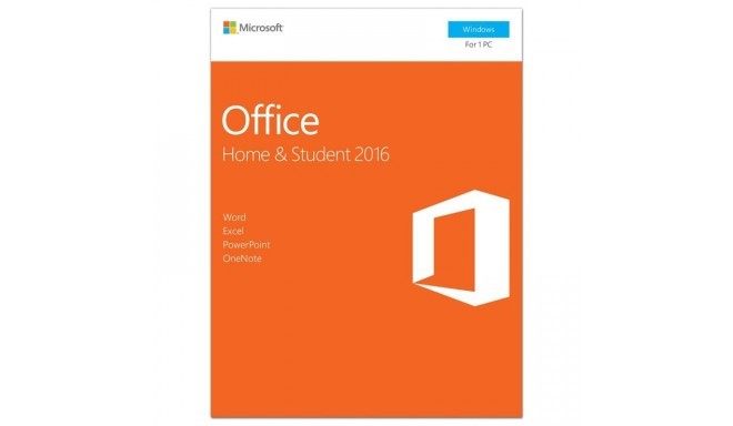 Kontoritarkvara Windowsile Office - kodu ja kool 2016, Microsoft / EST