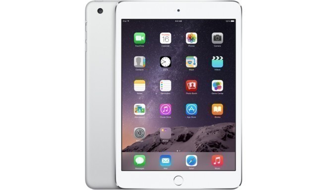 Apple iPad Mini 3 16GB WiFi A1599, hõbedane