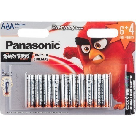 Panasonic Everyday Power baterija LR03EPS/10BW (6+4) AB