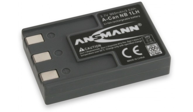 Ansmann battery (Canon NB-1LH, 950mAh)