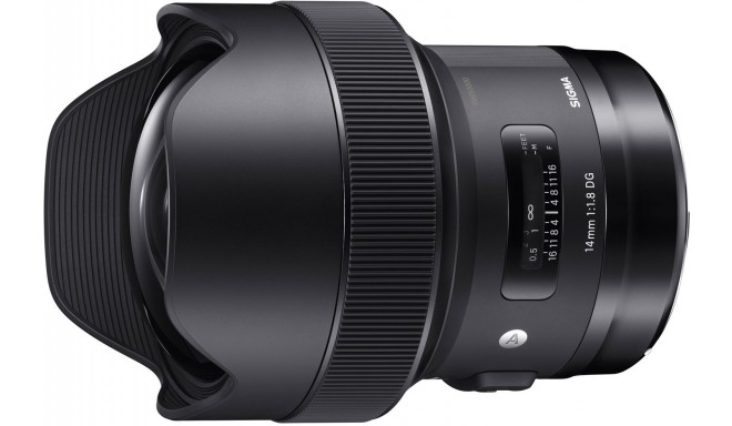 Sigma 14mm f/1.8 DG HSM Art objektīvs priekš Nikon