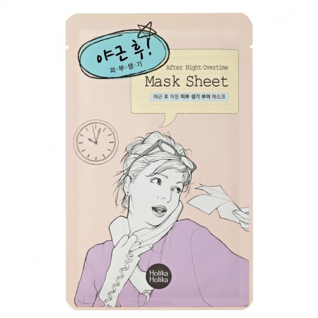 Holika Holika After Mask Sheet - After Working Overtime