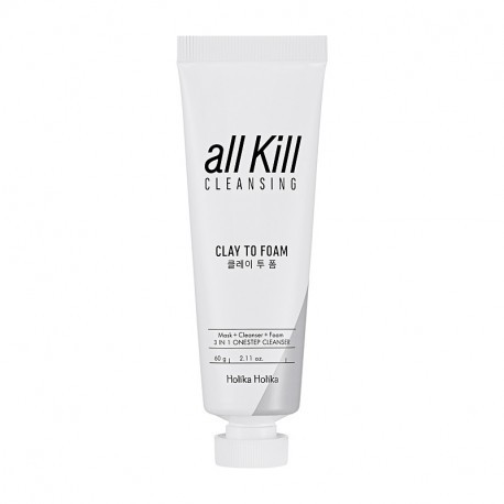 Holika Holika Puhastusvaht-mask saviga All Kill Cleansing Clay To Foam
