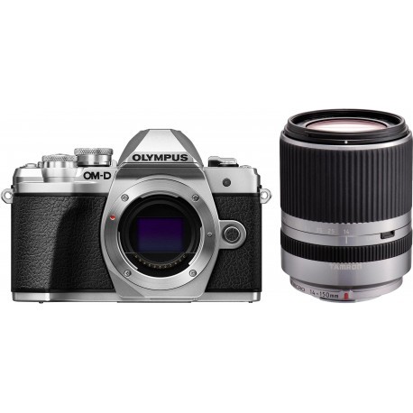 Olympus OM-D E-M10 Mark III + Tamron 14-150 мм, серебряный