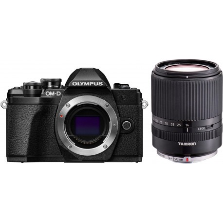 Olympus OM-D E-M10 Mark III + Tamron 14-150mm, melns