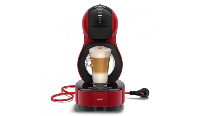 Krups capsule coffee machine Nescafe® Dolce Gusto® Lumio, red
