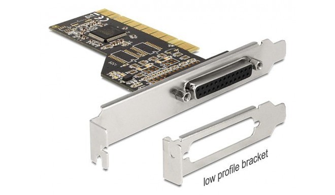 Delock PCI Card > 1 x Parallel + low profile