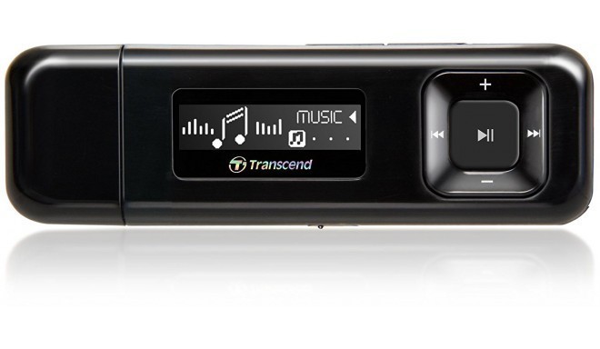 Transcend mp3-проигрыватель 8GB TS8GMP330K, черный