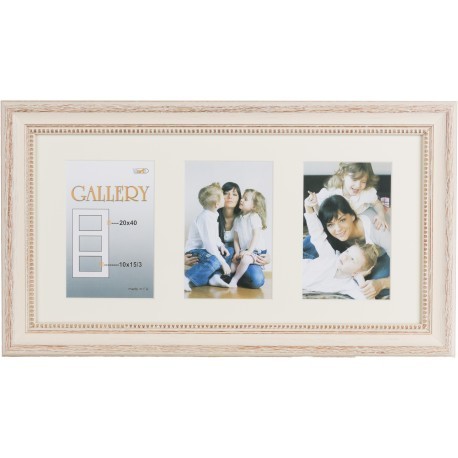 Photo frame Verona Gallery 20x40/3/10x15 (VF2506), beige