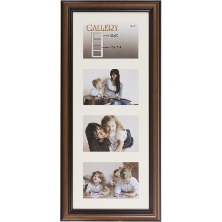 Photo frame Ema Gallery 20x40/3/10x15, gold (VF3967) - Photo