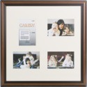 Photo frame Ema Gallery brown VF3969 40x40/4/10x15