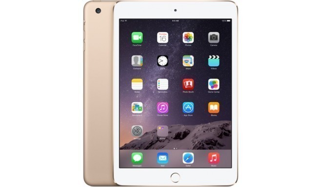 Apple iPad Mini 3 16GB WiFi + 4G A1600, kuldne