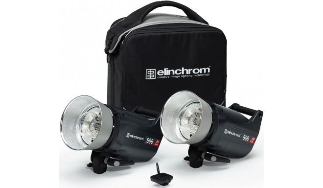 Elinchrom studio flash set ELC Pro HD 500/500 To Go (20666)