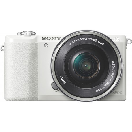 Sony a5100 + 16-50mm komplekts, balts