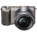 Sony a5100 + 16-50mm Kit, brown