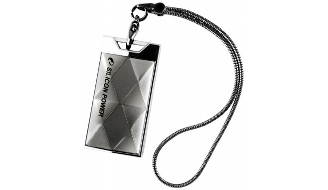 Silicon Power флешка 4GB USB 2.0 Touch 850, titanium