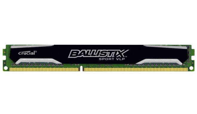 Ballistix RAM Sport 8GB kit DDR3 4GBx2 1600 MT/s 240pin  VLP