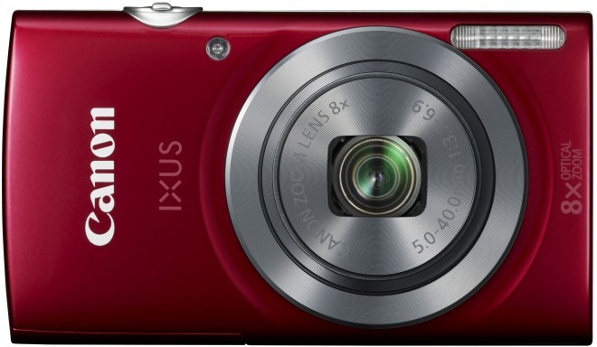 Canon Digital Ixus 160, punane