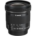 Canon EF-S 10-18mm f/4.5-5.6 IS STM objektiiv + EW-73C päikesevarjuk + puhastuslapp