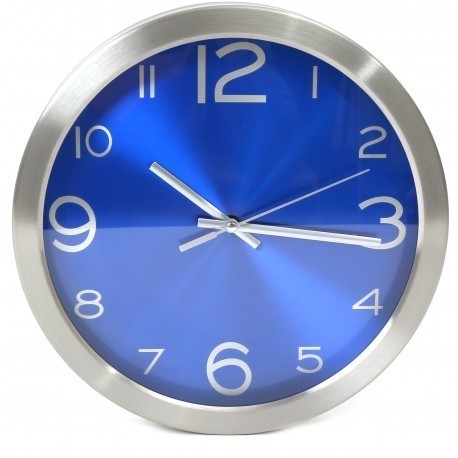 Platinet wall clock Midnight (42570)