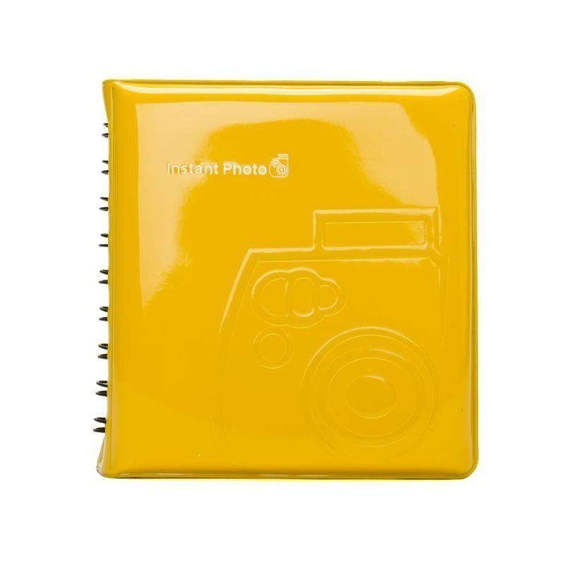 Fujifilm album Instax Mini Jelly, yellow - Fujifilm Instax photo albums