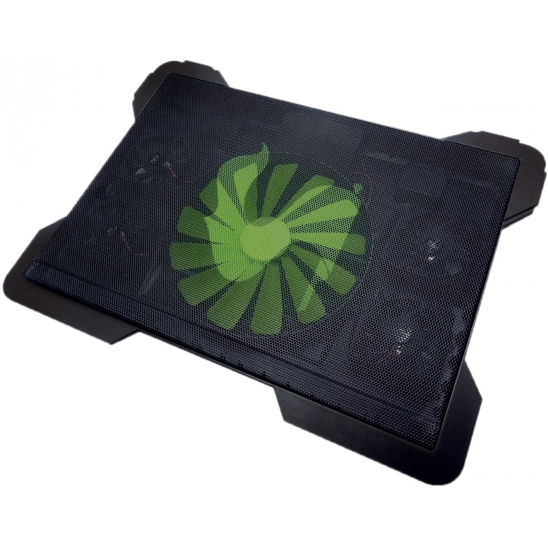 Omega laptop cooler pad Cyclone, black Notebook cooler stands